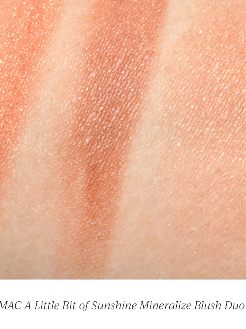 MAC Cosmetics Mineralize Blush in A Little Bit Of Sunshine - LE & Discontinued